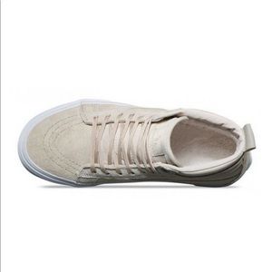 Vans Sk8-Hi MTE Cement/Birch! Fur/Sherpa lining!